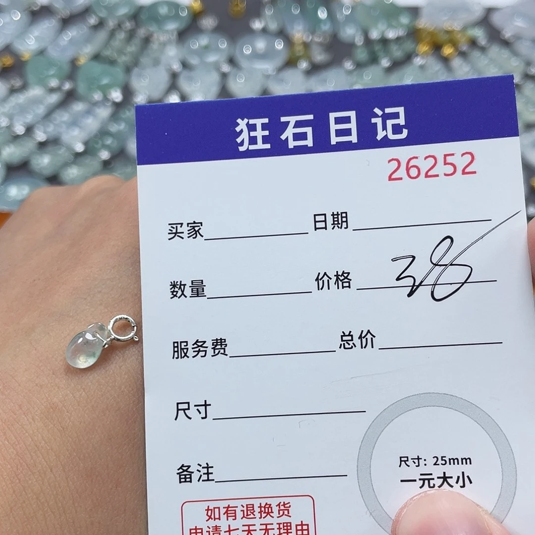 翡翠银S925镶嵌颈饰