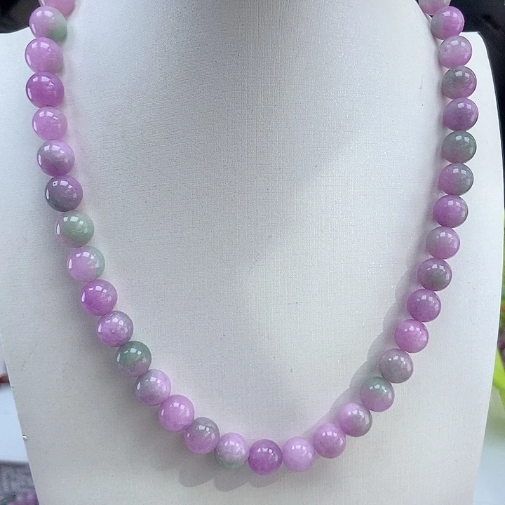 翡翠颈饰未镶嵌项链