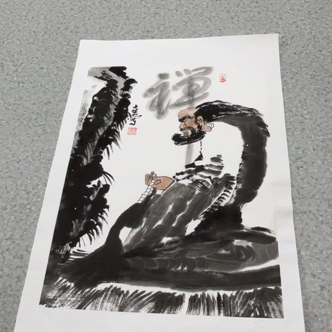 国画1.4平尺国画作品