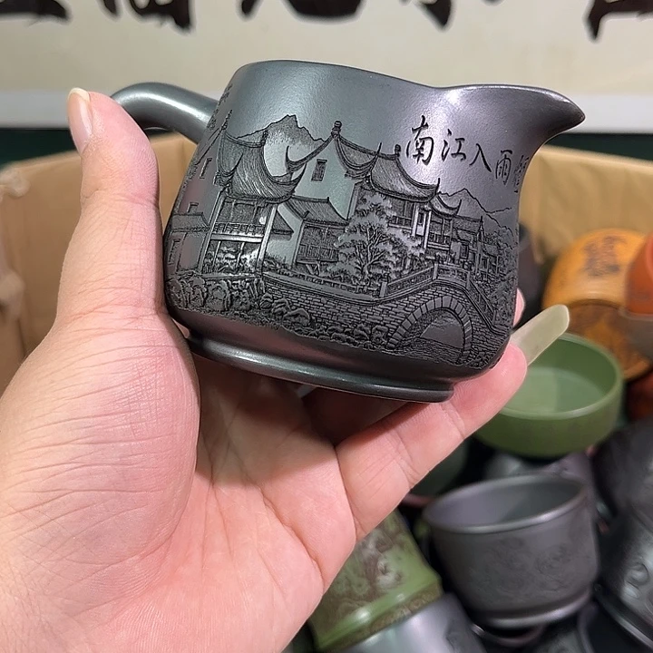 茶杯紫砂全手工紫砂主人杯
