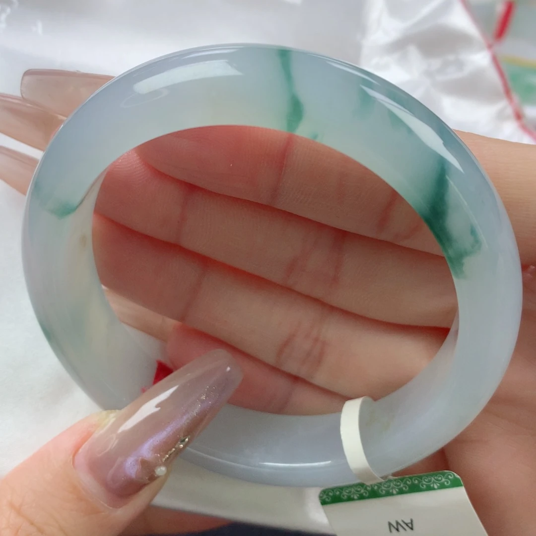 未镶嵌手镯翡翠缅甸天然翡翠A货56