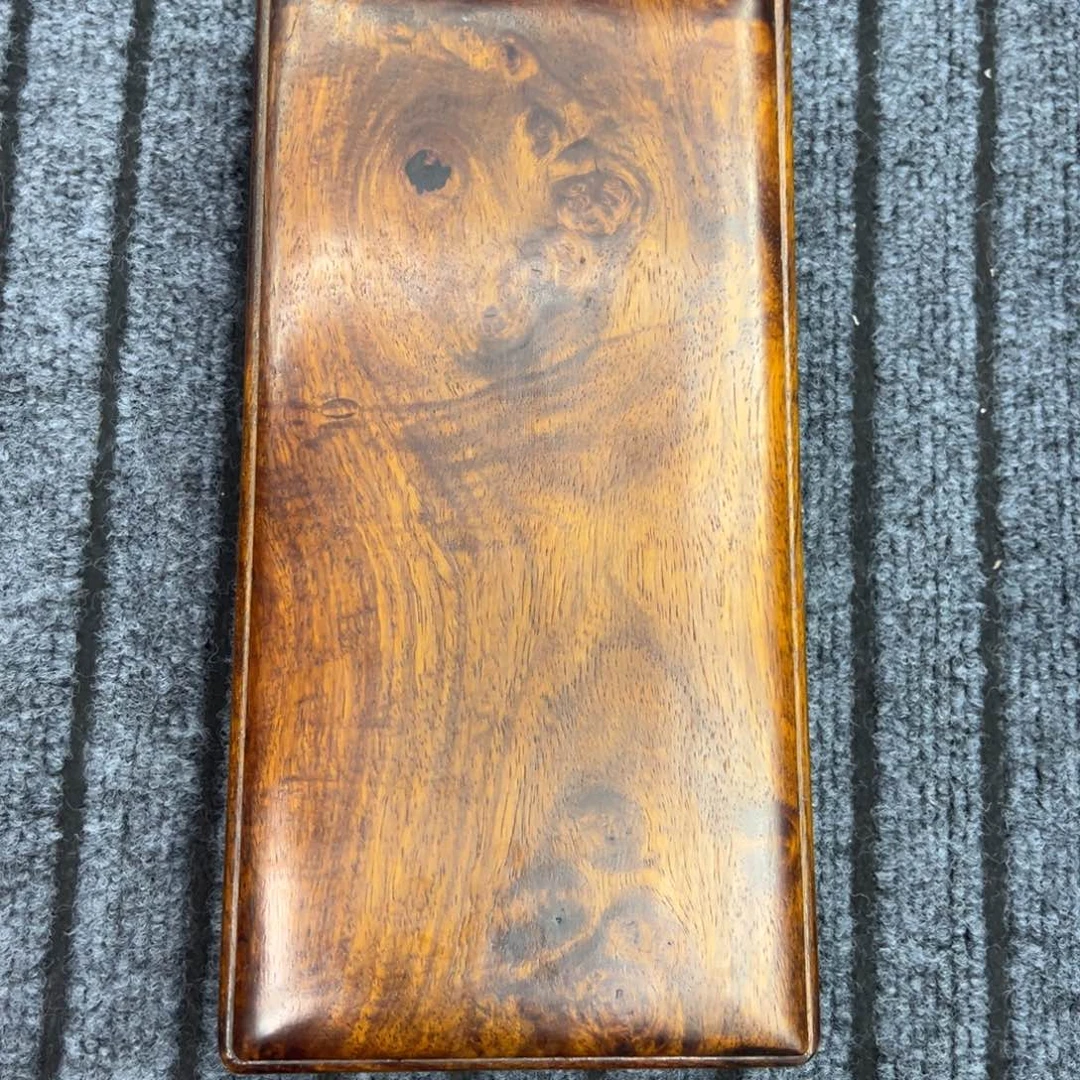 悟***道红木缅甸花梨木扣盒