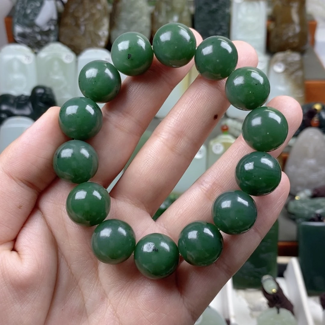 和田玉（碧玉）未镶嵌颈饰