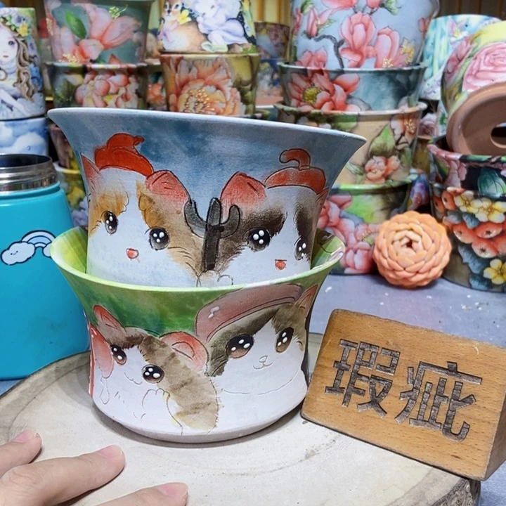 景德镇艺术手绘作品
