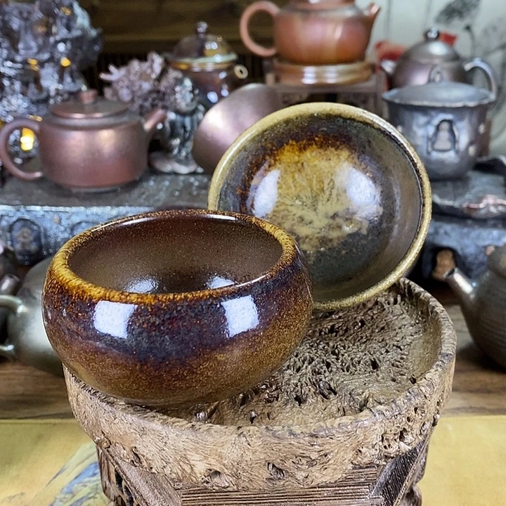 处理一批建水紫陶柴烧茶器，00029买一送一