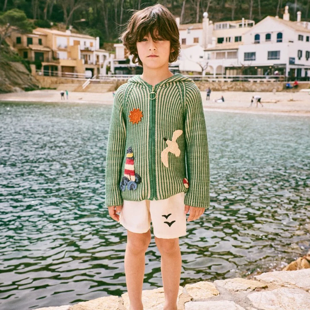 Misha and puff 欧美复古针织外套