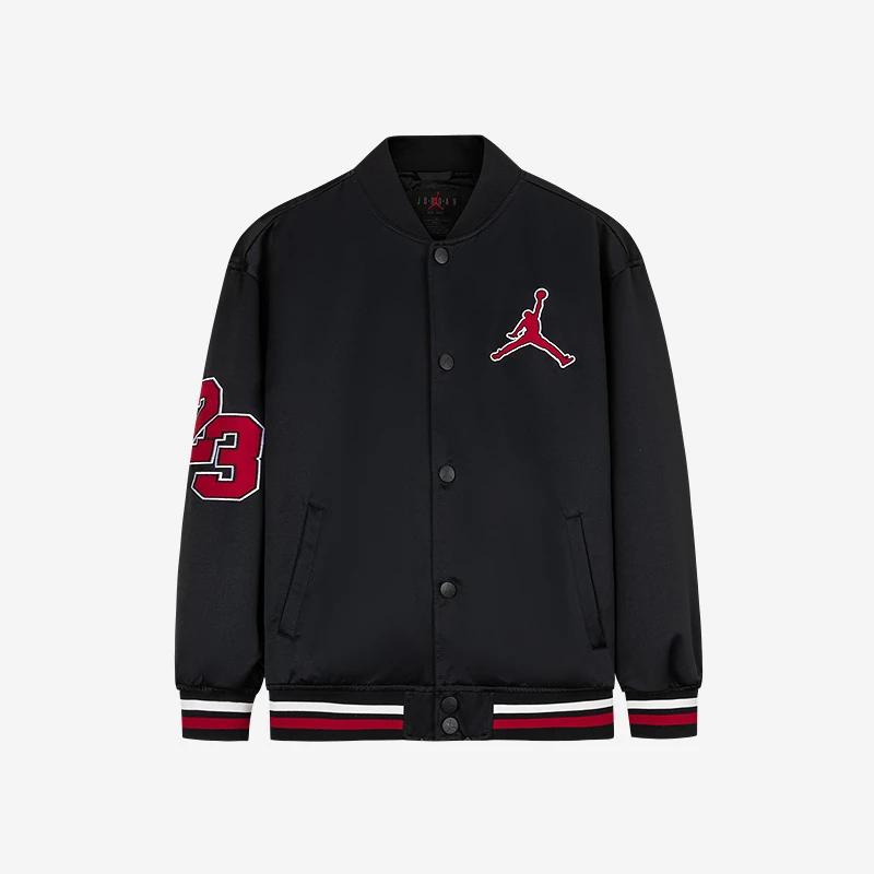 【官方旗舰】AIR JORDAN梭织色丁夹克25春款男童外套中大童上衣D672