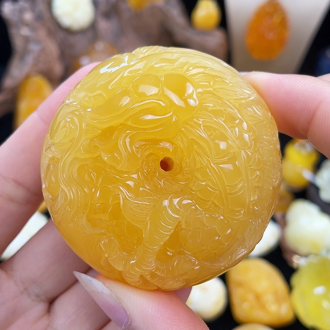 琥珀未镶嵌珠宝奇石