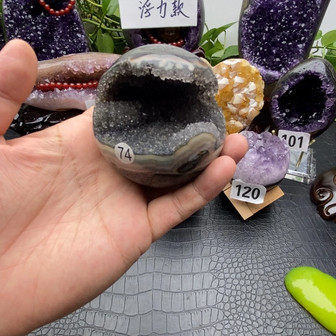 未镶嵌紫晶大型摆件（非配饰）