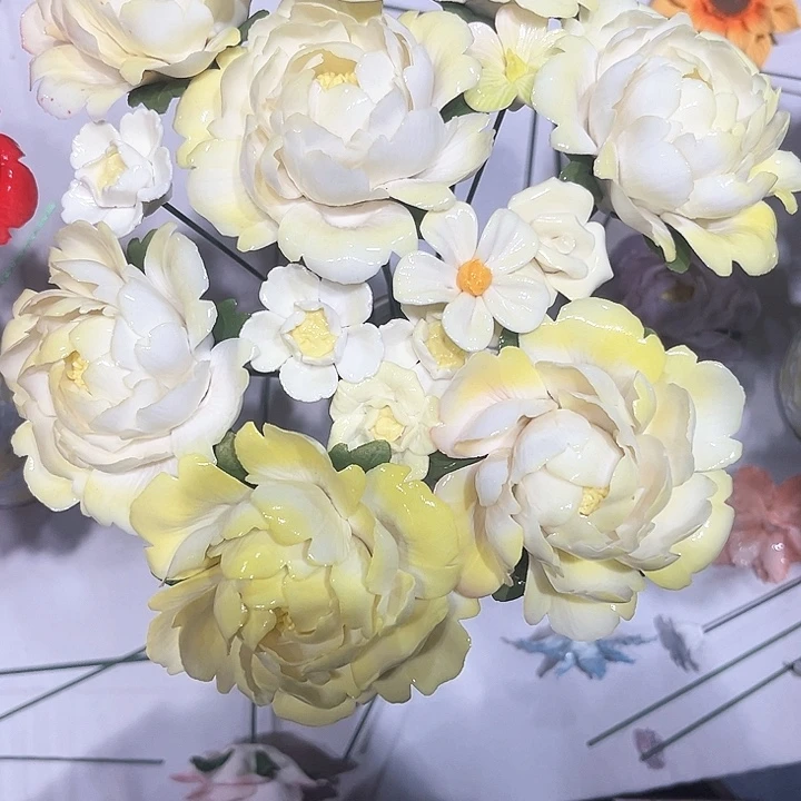正品陶瓷花花厂家直发