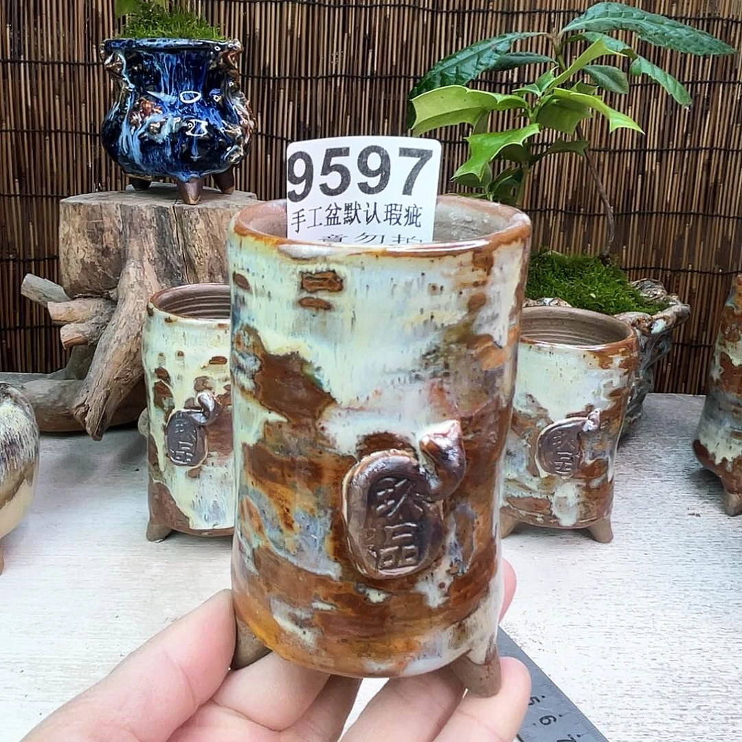 景德镇陶瓷艺术玖品内口5.5外高11