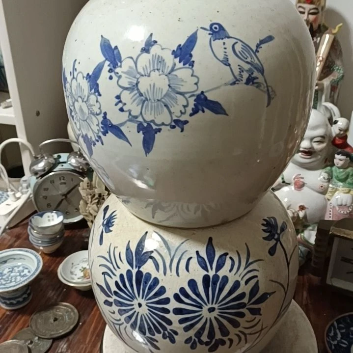 摆件山*青花陶瓷摆件青花陶瓷摆件