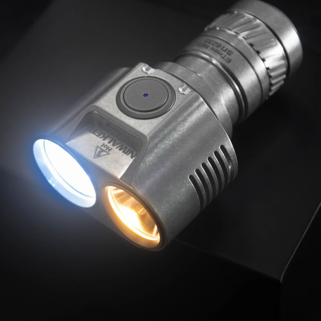 耐沃克NIWALKER NE6双光源EDC充电强光手电筒户外