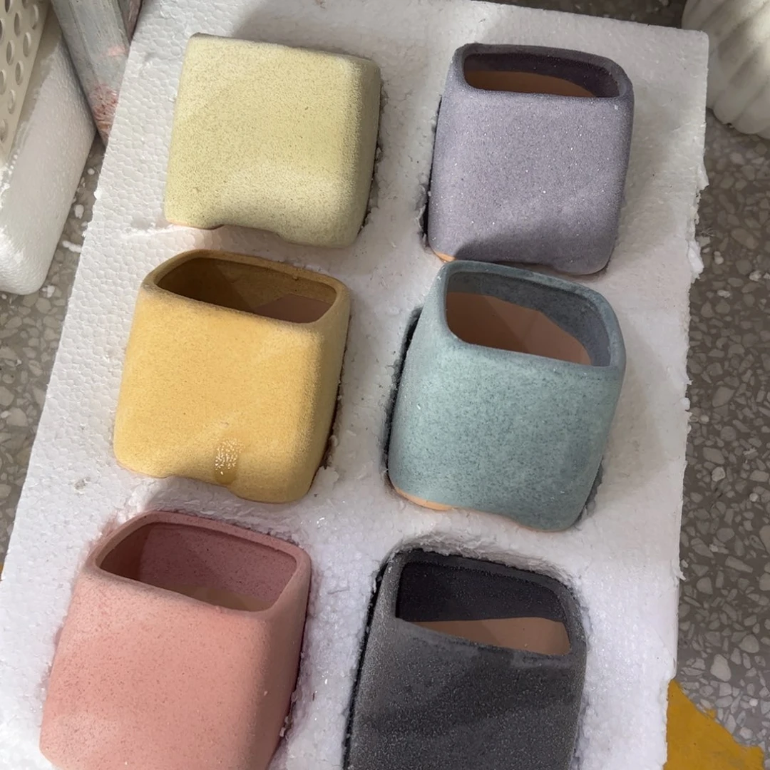 陶瓷陶瓷多肉花盆@@4