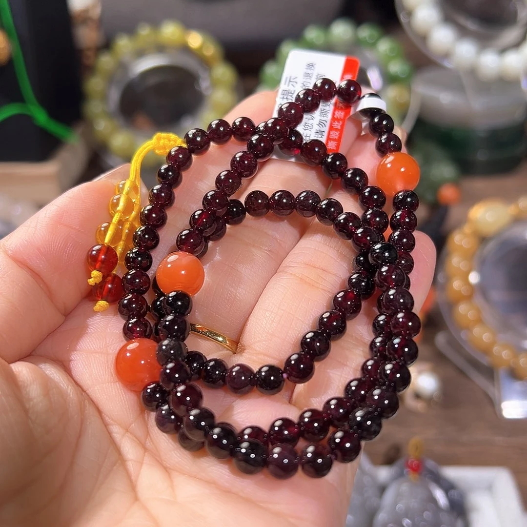 石榴石手链未镶嵌