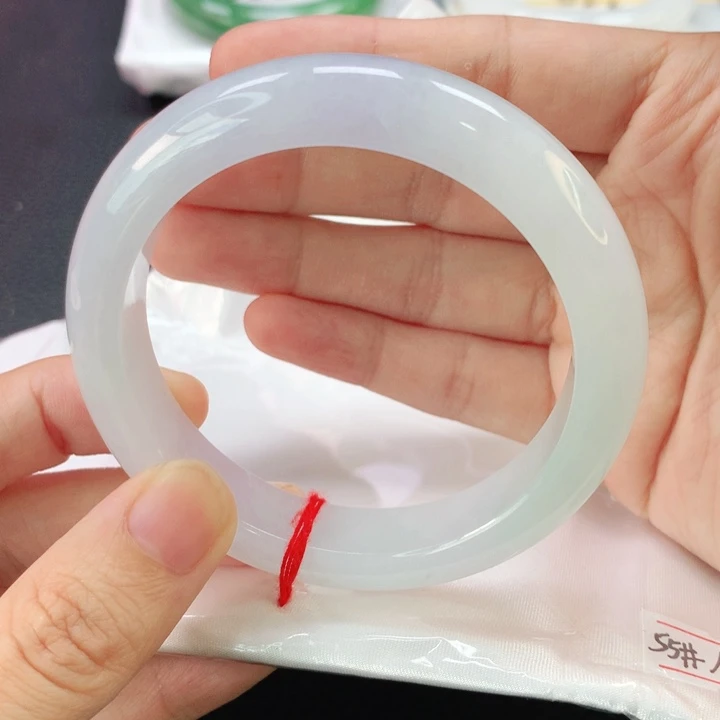 翡翠手镯未镶嵌缅甸55