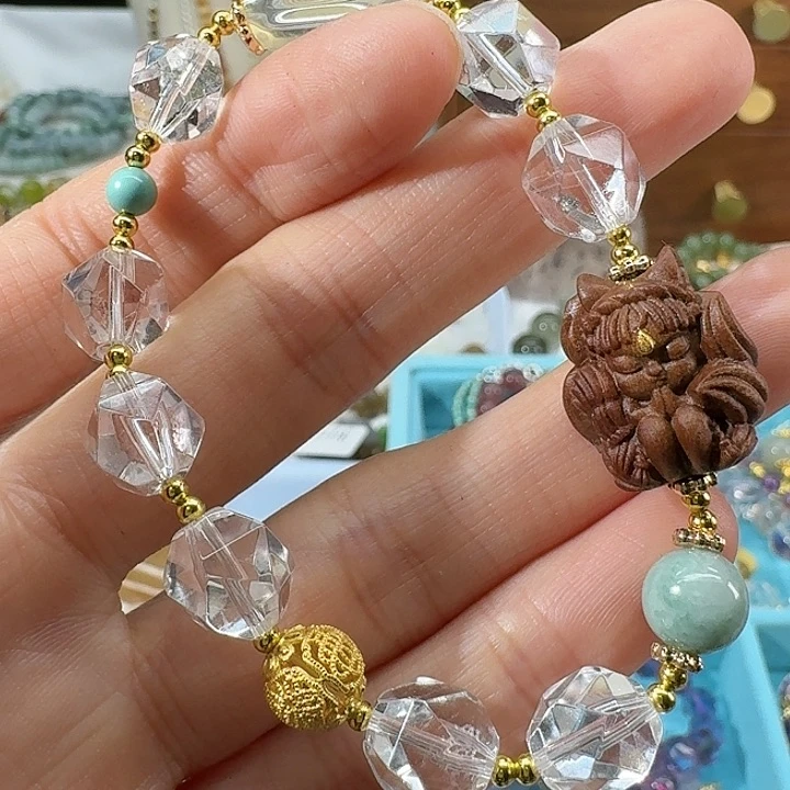 水晶手链未镶嵌123456789