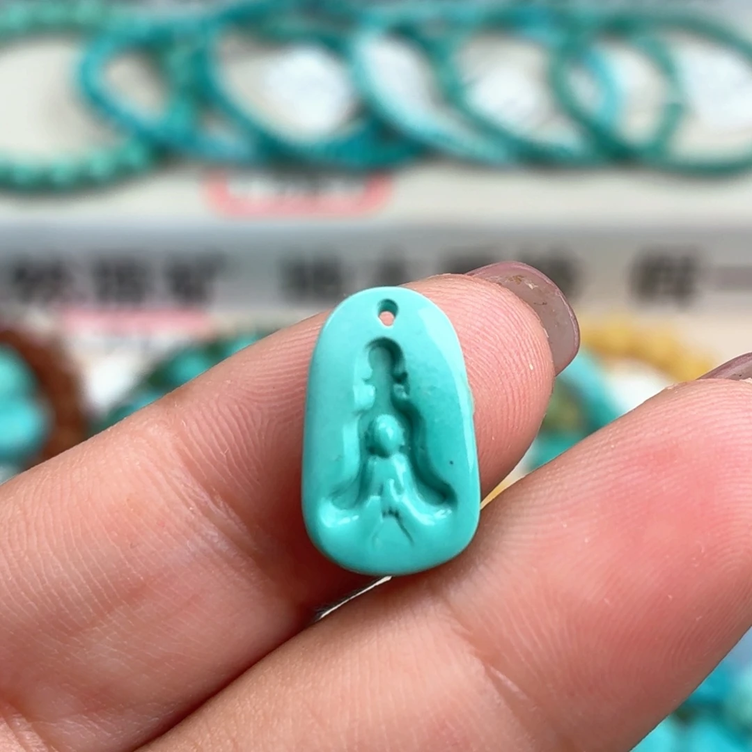 未镶嵌绿松石珠宝奇石