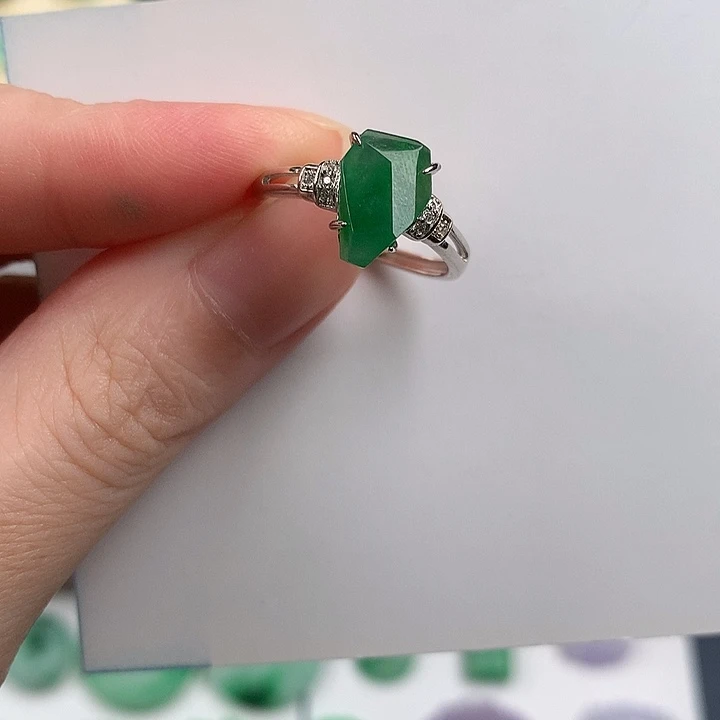 翡翠银S925镶嵌颈饰8753245667