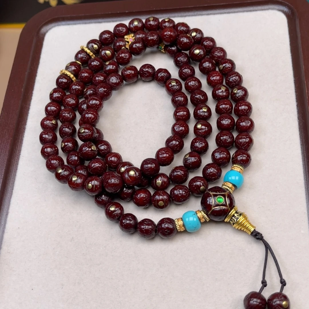 益***马凤眼菩提吊坠凤眼