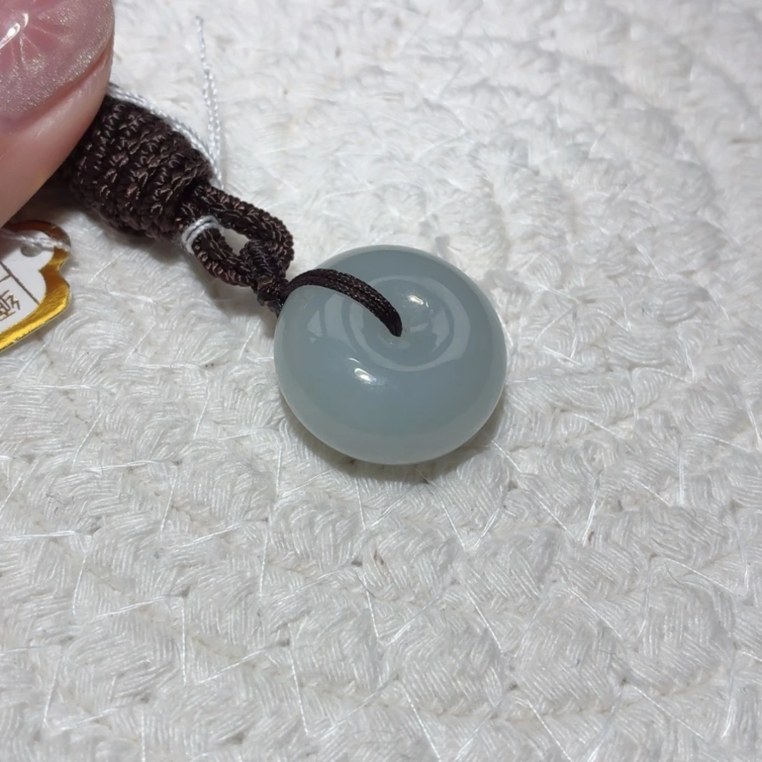 翡翠未镶嵌颈饰翡翠天然A货平安扣