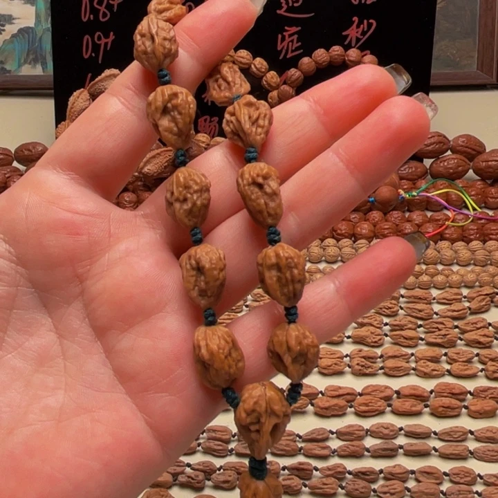 开***塔文玩核桃吊坠异形