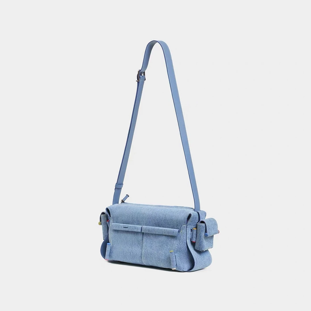 积木枕头手拎包包中号