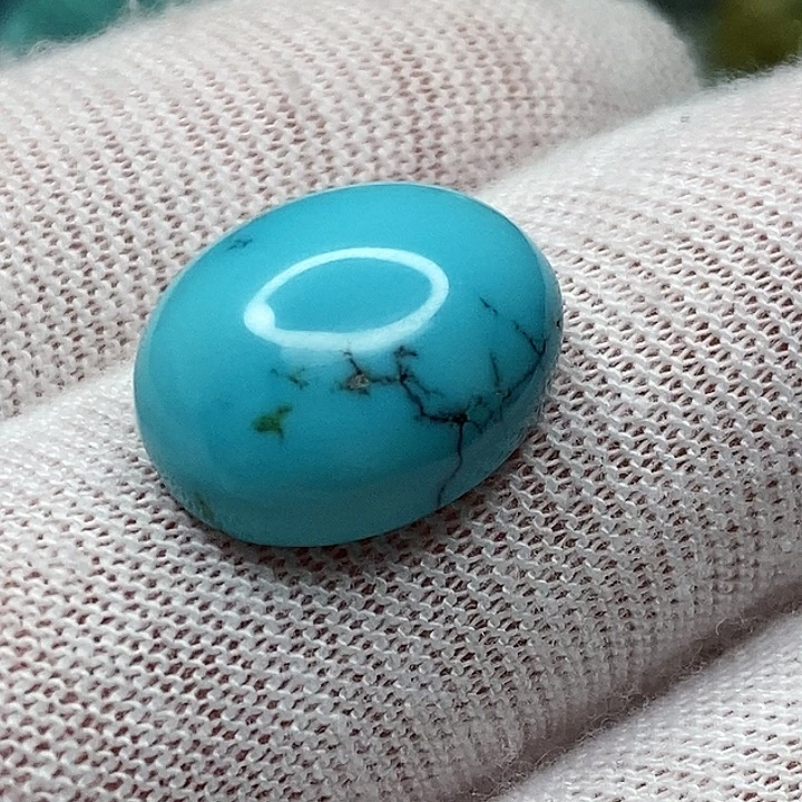 绿松石未镶嵌天然原矿 地大质检