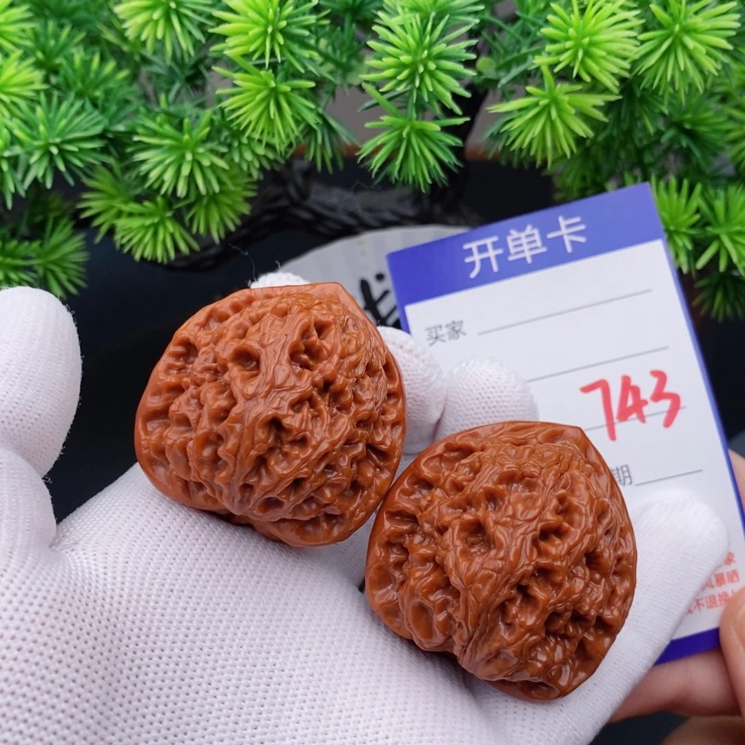 文玩核桃把件41水龙纹743