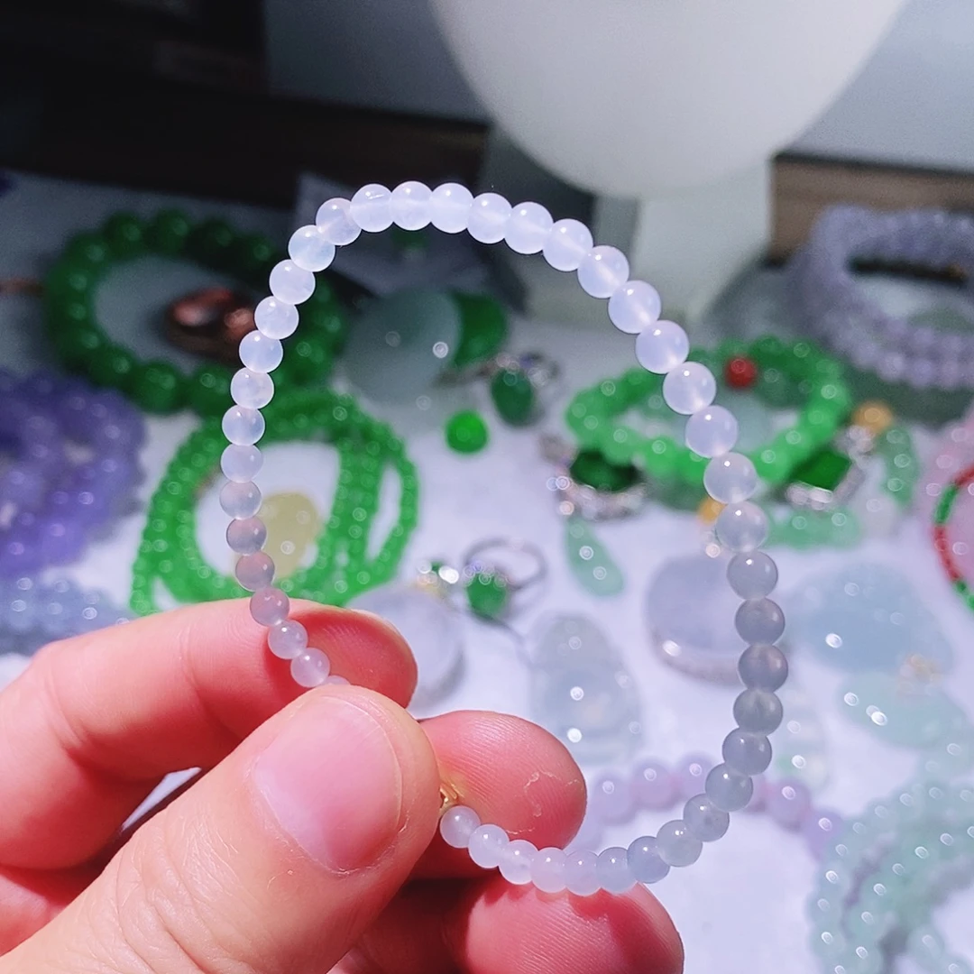 定制翡翠未镶嵌天然缅甸翡翠A货卡4