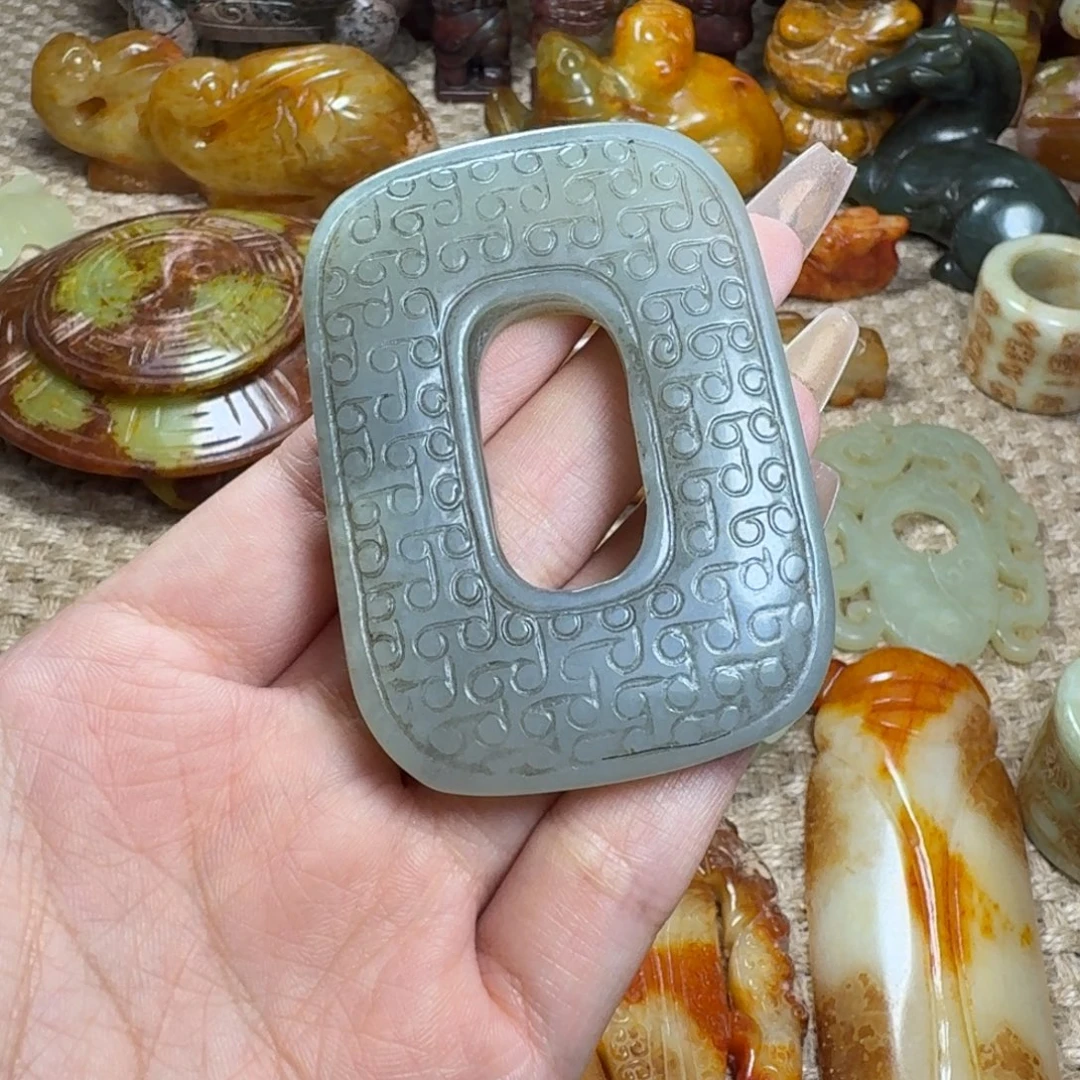 吊坠白玉菩提挂件
