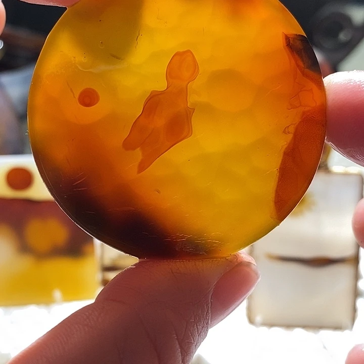 玛瑙/玉髓未镶嵌颈饰