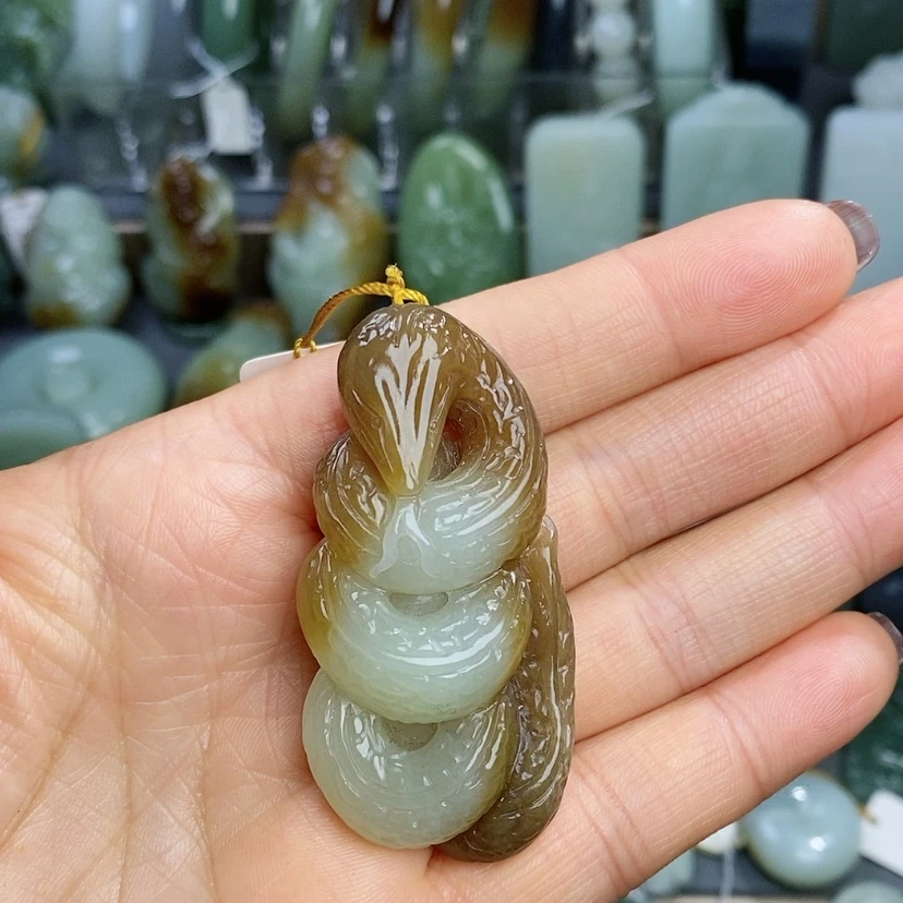 【闪购商品】未镶嵌和田玉（糖玉）挂件