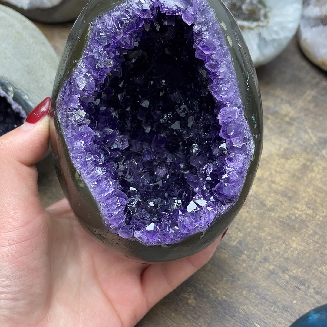 紫晶大型摆件（非配饰）未镶嵌