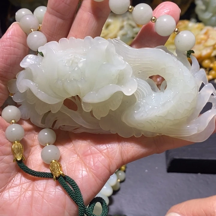 岫玉岫玉吊坠未镶嵌