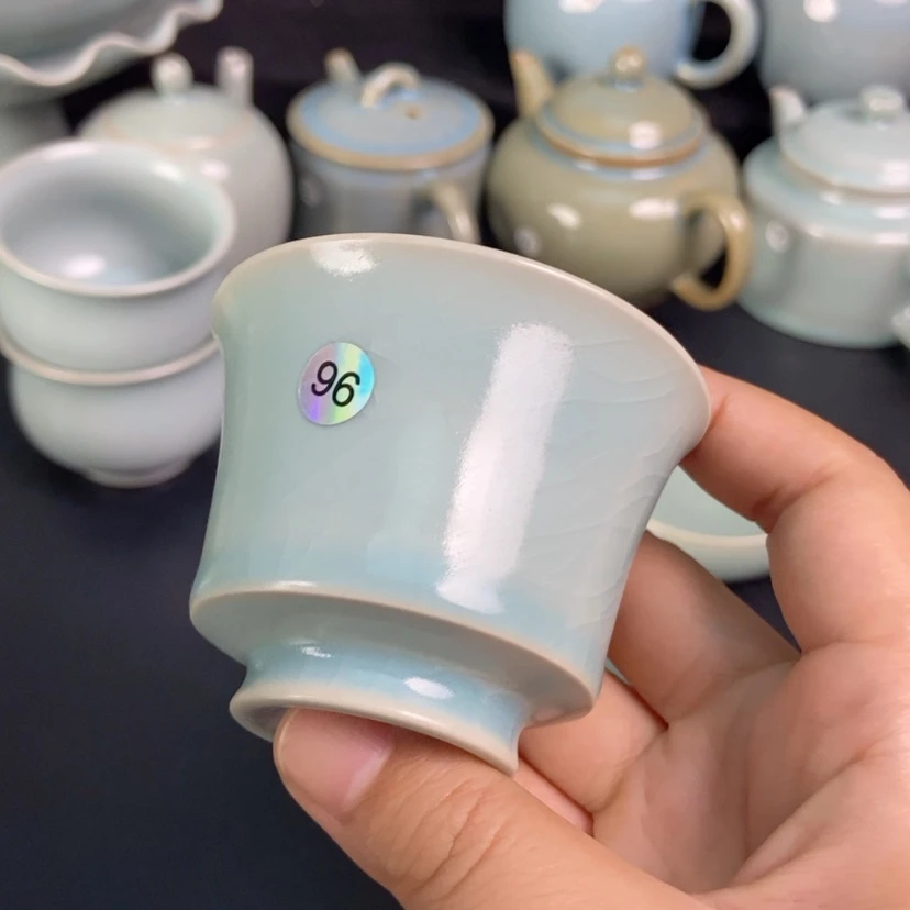 【闪购商品】小马蹄杯原矿釉汝瓷