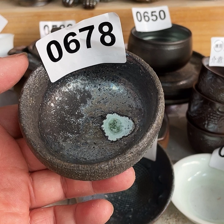 陶摆件柴烧纯手工678