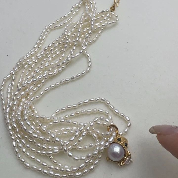 淡水珍珠颈饰未镶嵌