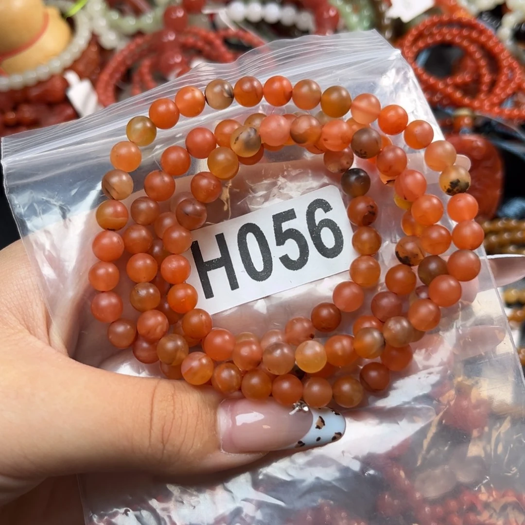 南红玛瑙未镶嵌珠宝奇石6*