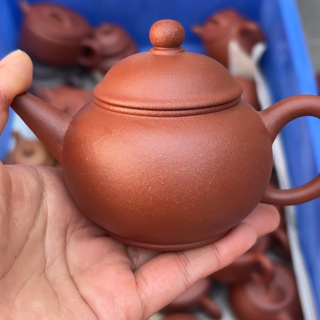 紫砂茶壶M****®红降坡水平