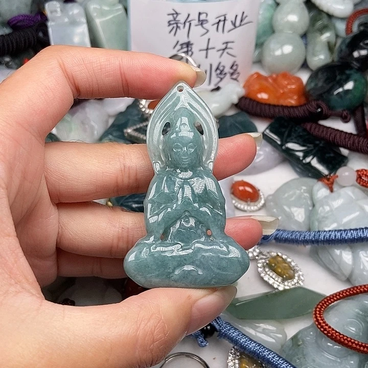 未镶嵌挂件翡翠翡翠