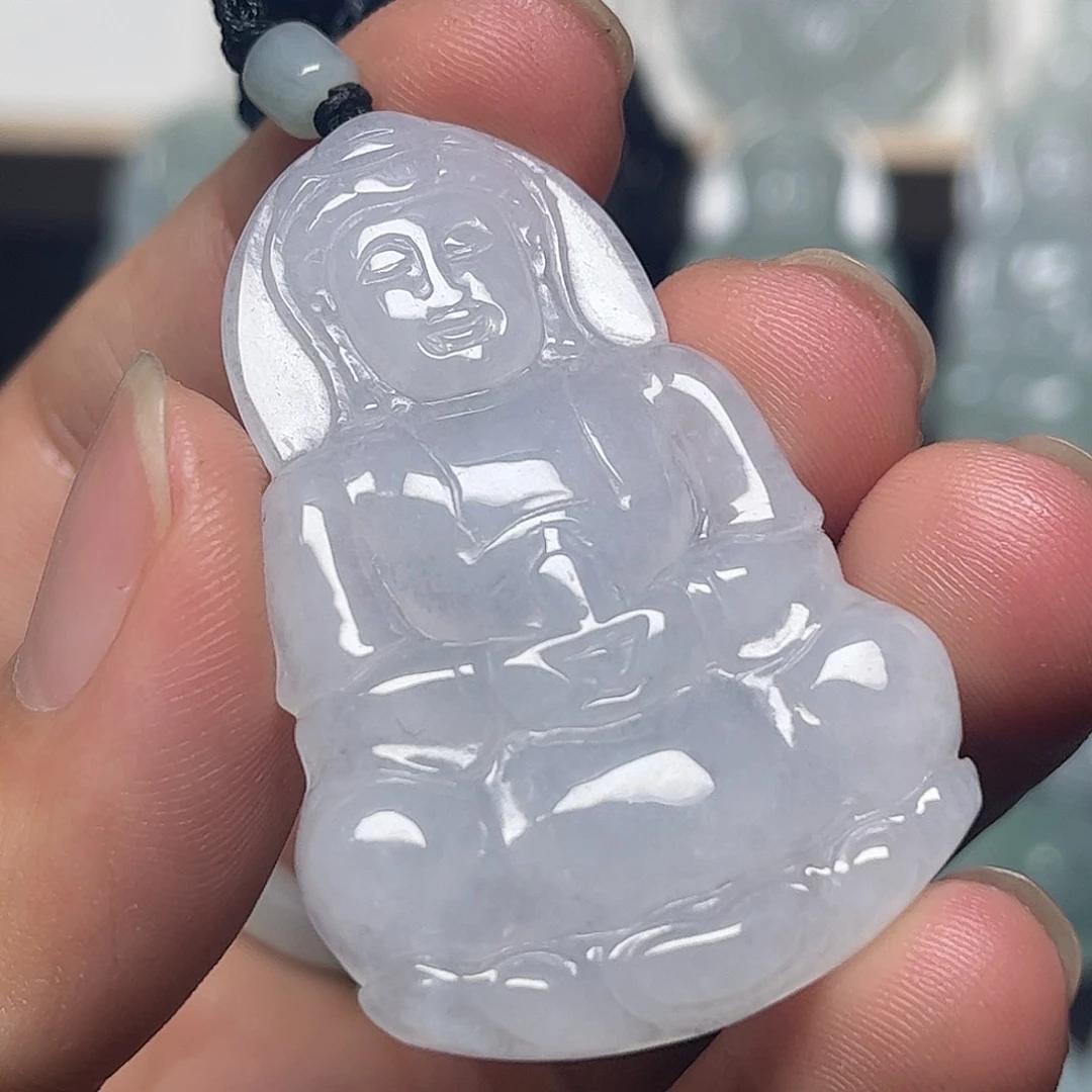 翡翠未镶嵌颈饰缅甸天然翡翠