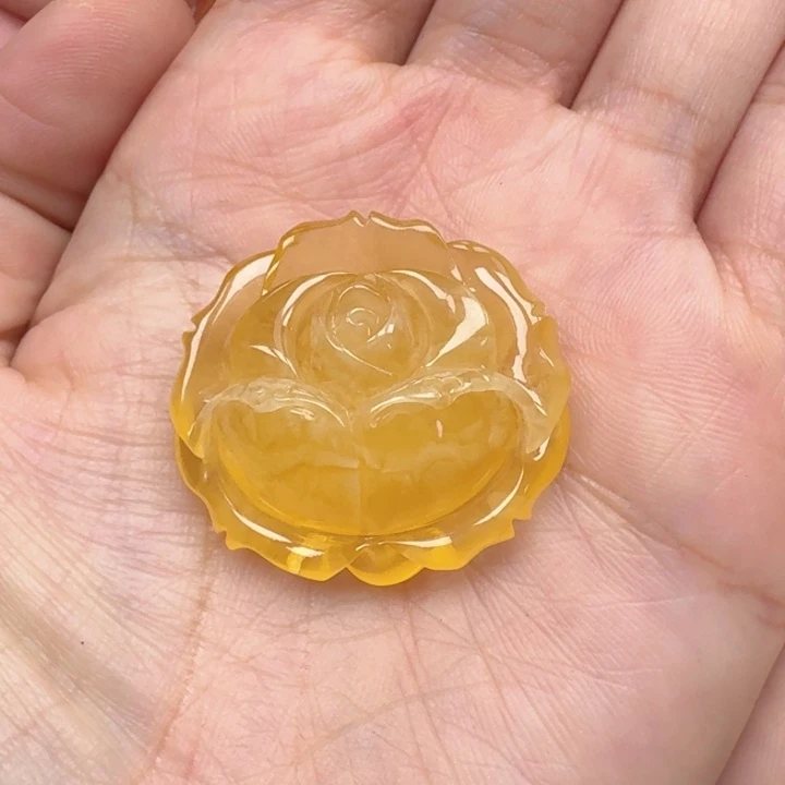 琥珀未镶嵌珠宝奇石