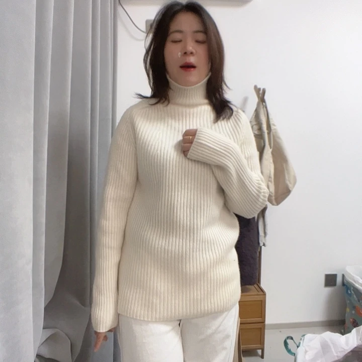 白色加厚宝宝绒纯山羊绒