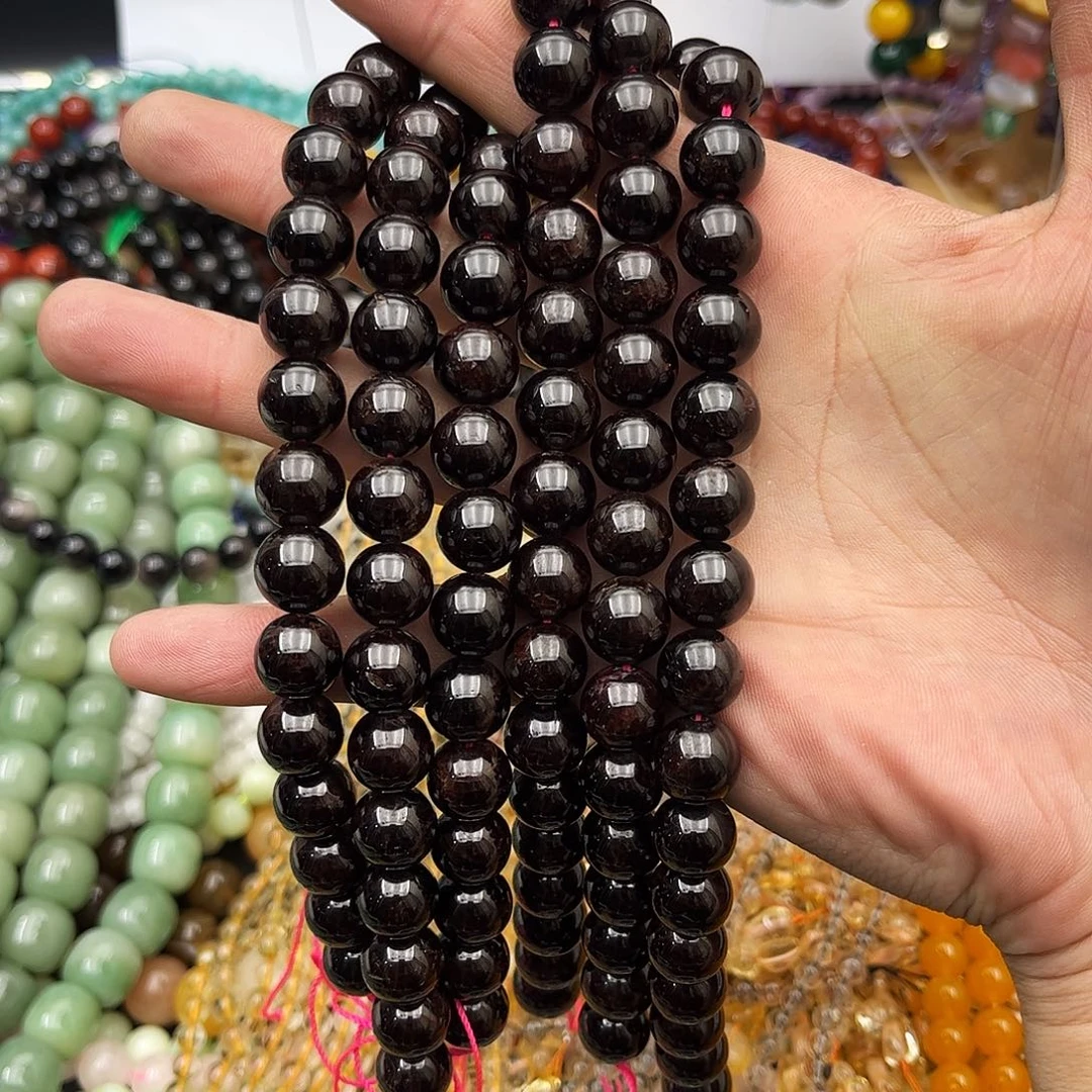 玛瑙/玉髓未镶嵌珠宝半成品k12天然石榴石