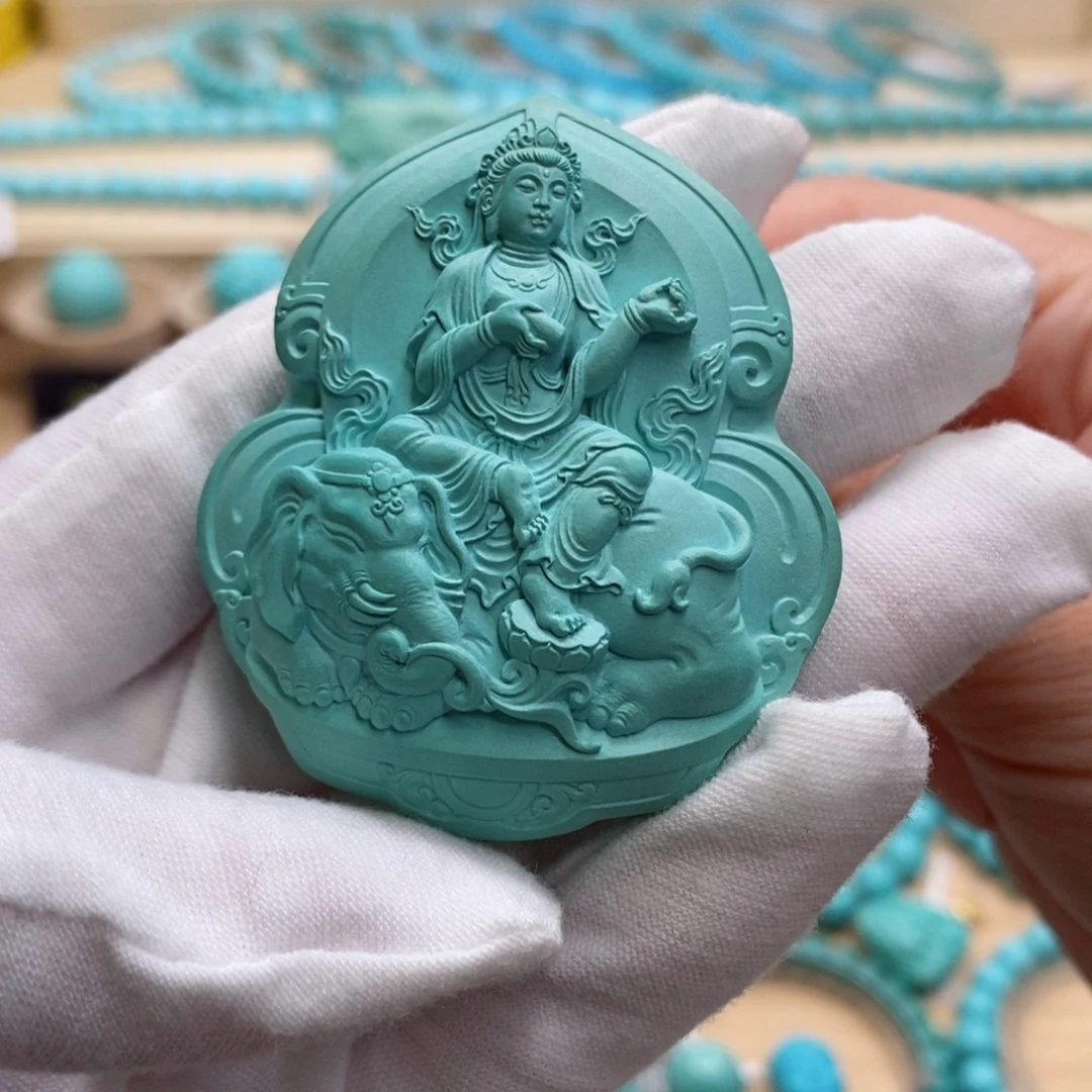 绿松石未镶嵌珠宝奇石