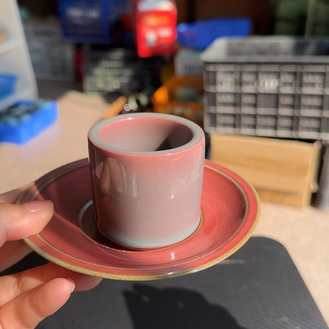 龙泉敬悦青瓷品茗杯微瑕