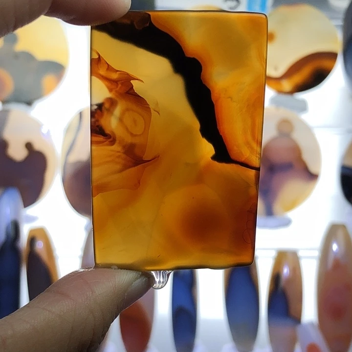 查罗石未镶嵌珠宝半成品133