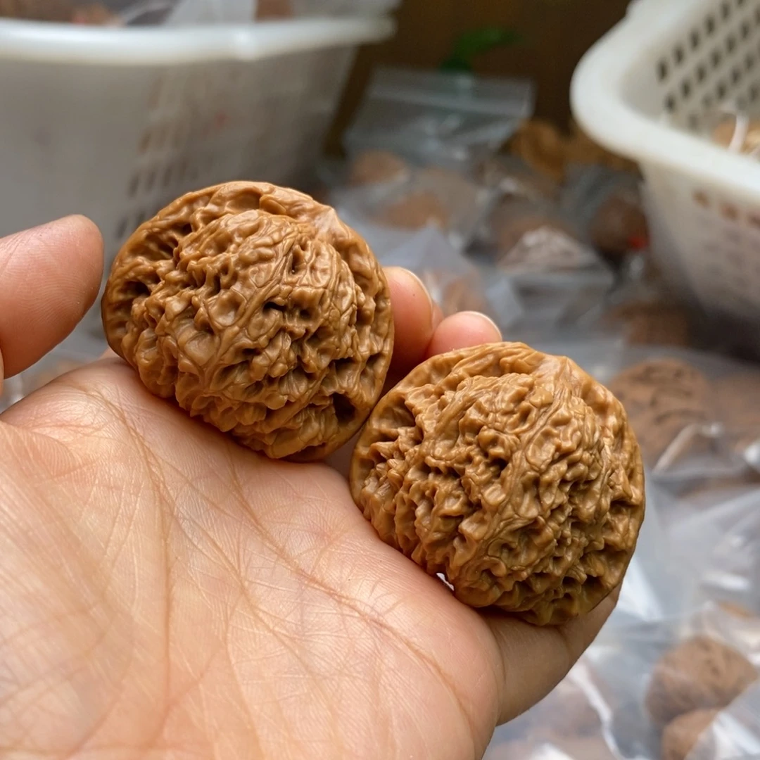 文玩核桃把件丑南疆41尺