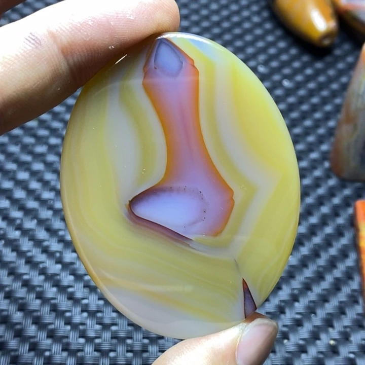 玛瑙/玉髓颈饰未镶嵌从****^